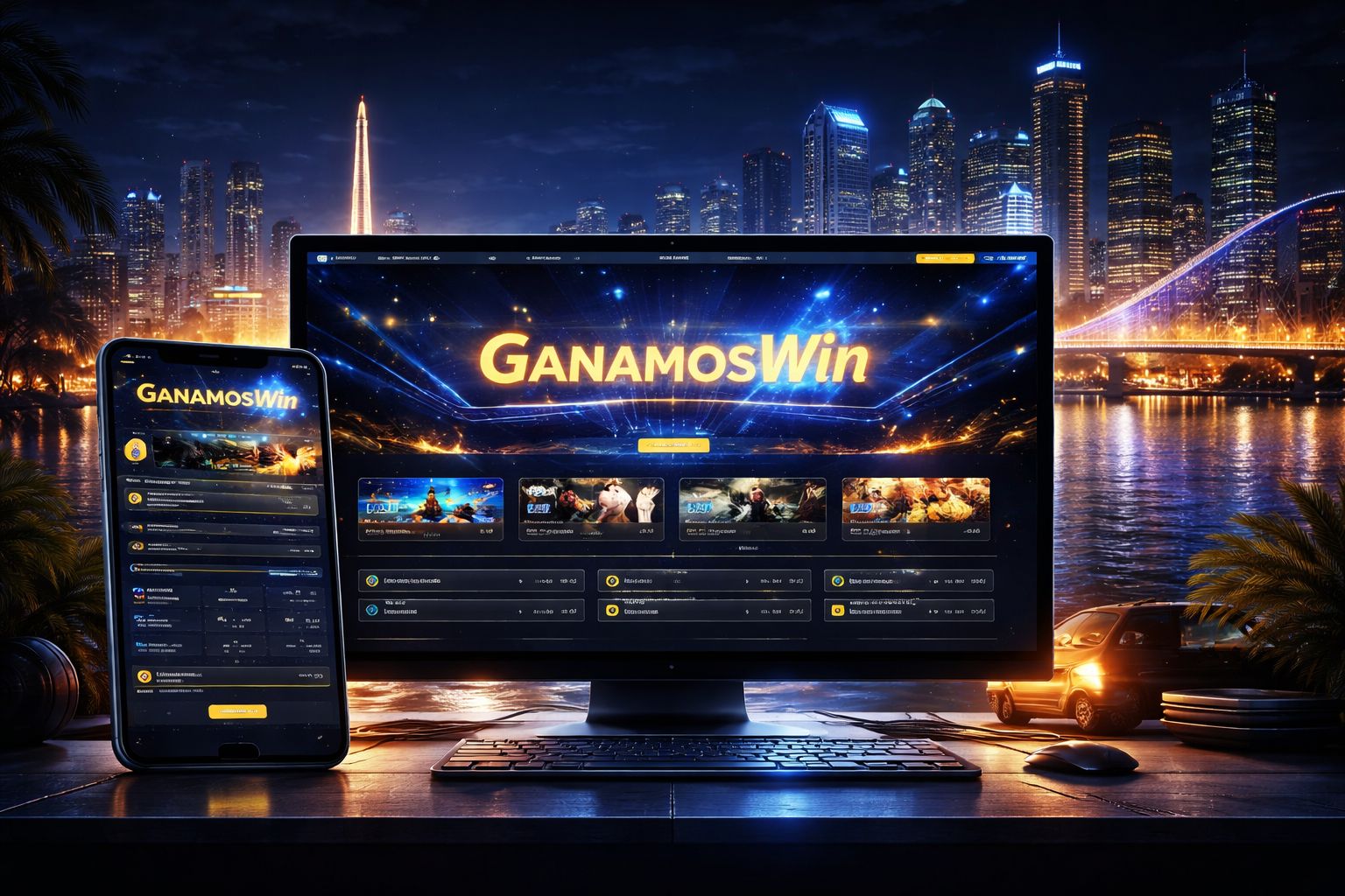 Experiencia en la página principal de GanamosWin para jugadores en Argentina